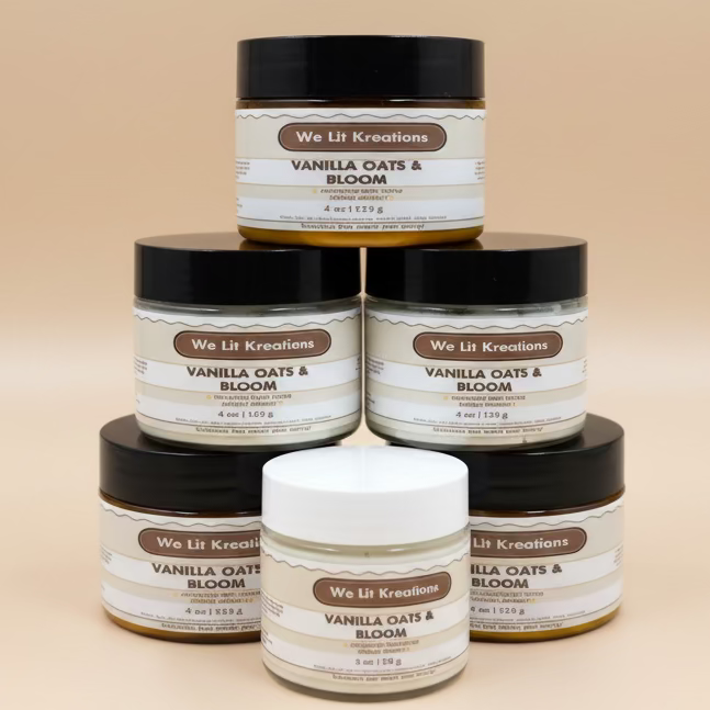 Vanilla Oats & Bloom Whipped Body butter