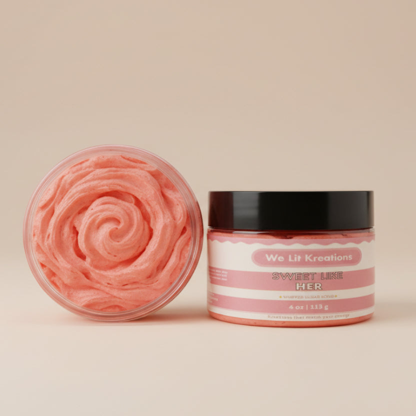 Whipped Sugar Scrub